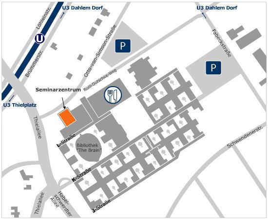 Seminarzentrum FU Berlin (Lage)
